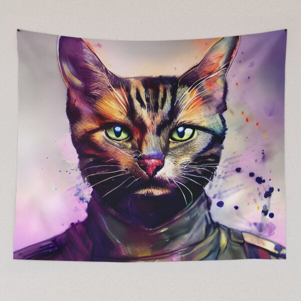 Item preview, cat soldier #17 designed and sold by supeart.