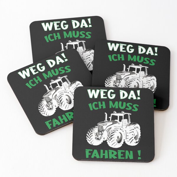Item preview, Weg da, ich muss Traktor fahren    designed and sold by kerminco.
