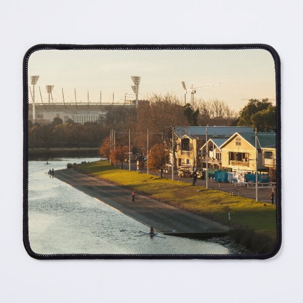 Item preview, MCG with boat houses designed and sold by Esther Frieda.