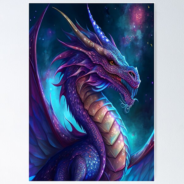 Artikel-Vorschau von Mythischer Drache, designt und verkauft von DesignEternity.