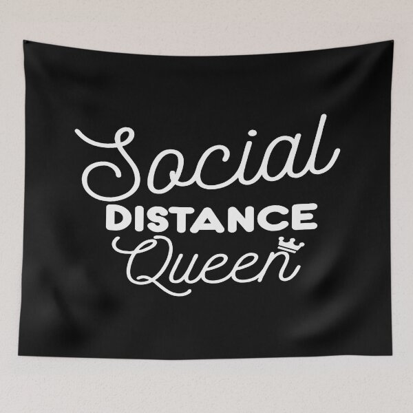 Item preview, Social Distance Queen designed and sold by phassystore.
