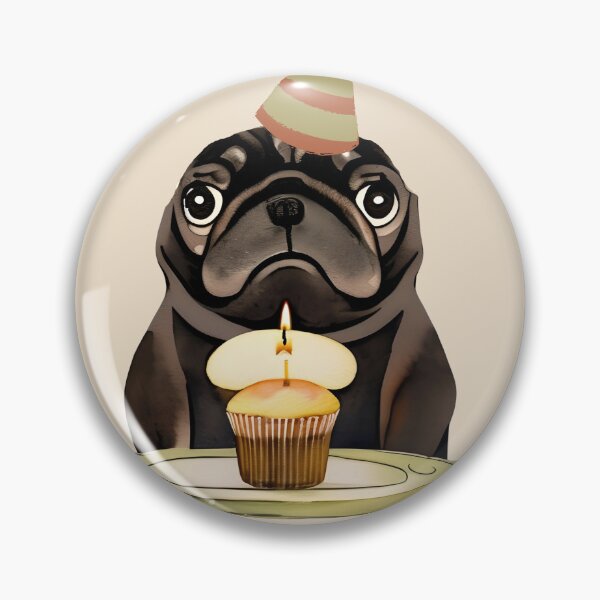 Item preview, Cumpleaños de pug, raza de perro pug, pug lindo, humor pug, cita pug, diseño pug, dicho pug, mascota pug designed and sold by Artsareus.