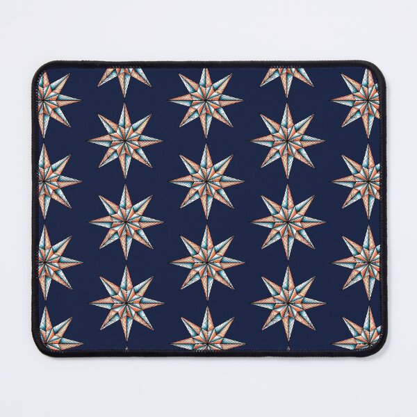 Item preview, Coral and Teal Star designed and sold by lezell.