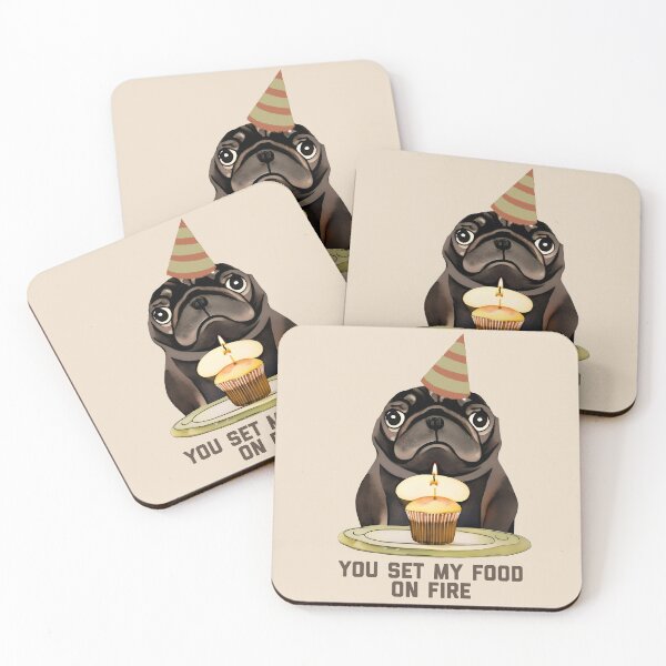 Item preview, Pug birthday, pug dog breed, cute pug, pug humor, pug quote, pug design, pug saying, pug pet designed and sold by Artsareus.