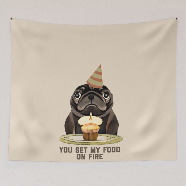 Item preview, Pug birthday, pug dog breed, cute pug, pug humor, pug quote, pug design, pug saying, pug pet designed and sold by Artsareus.