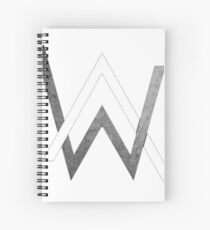Alan Walker - Logo Merchandise Spiral Notebook
