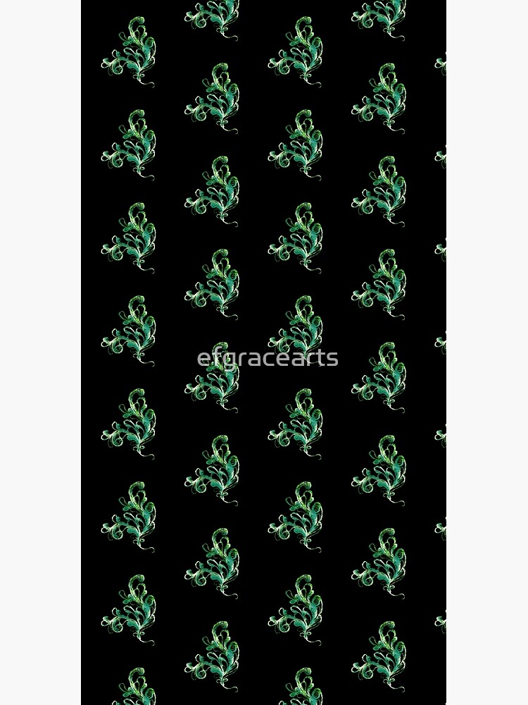 Thumbnail 3 of 3, Duffle Bag, Elegance - Moonlit Jade designed and sold by efgracearts.