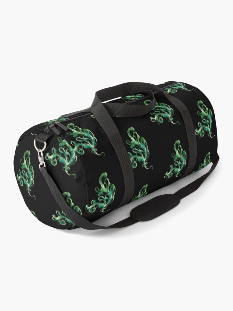 Thumbnail 1 of 3, Duffle Bag, Elegance - Moonlit Jade designed and sold by efgracearts.