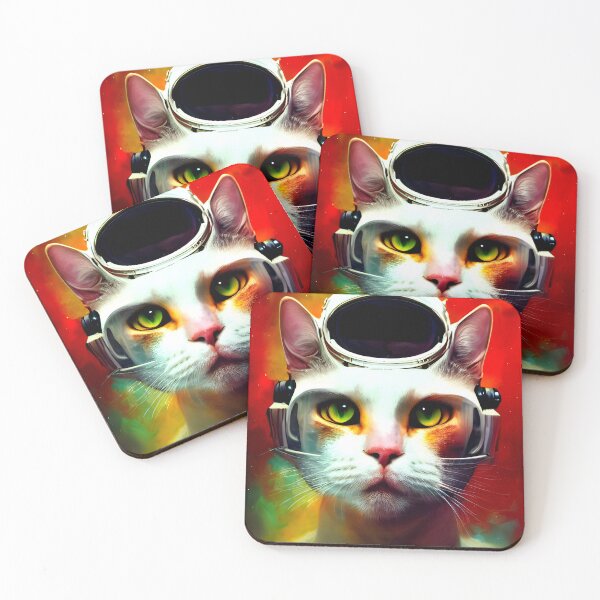 Item preview, cat astronaut painting #26 designed and sold by supeart.