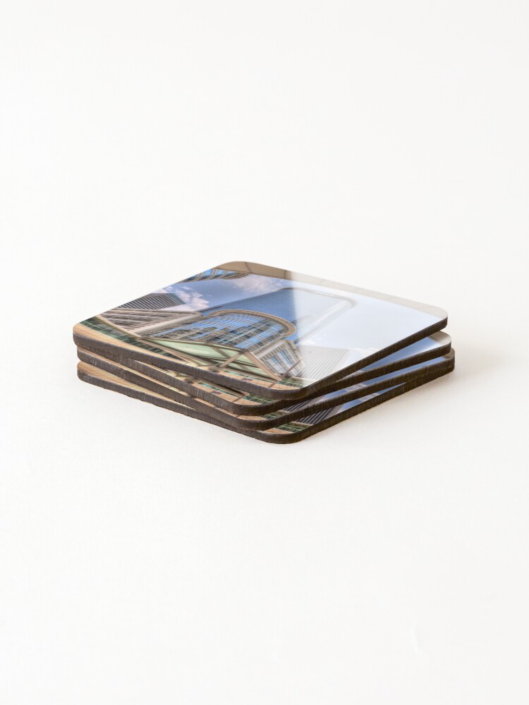 Thumbnail 4 of 5, Coasters (Set of 4), Houston Cityscape designed and sold by RandyDyer.