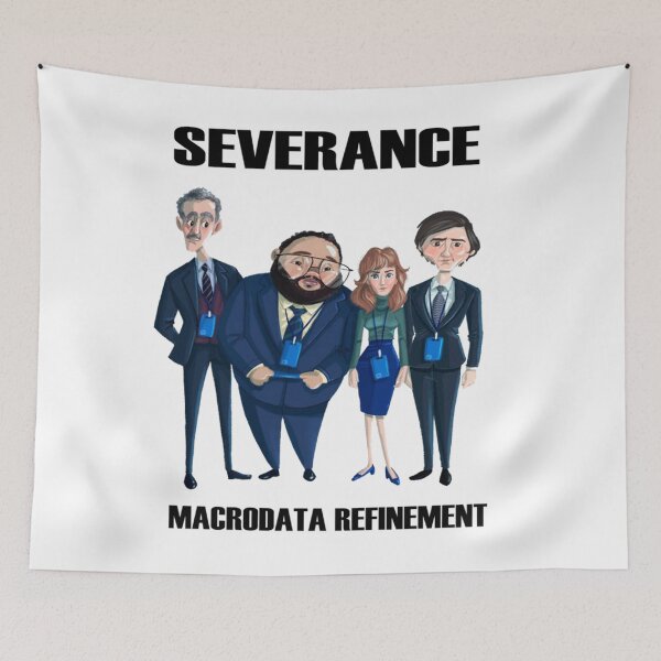 Item preview, Severance Lumon macrodata refinement    designed and sold by GertiDesigns.