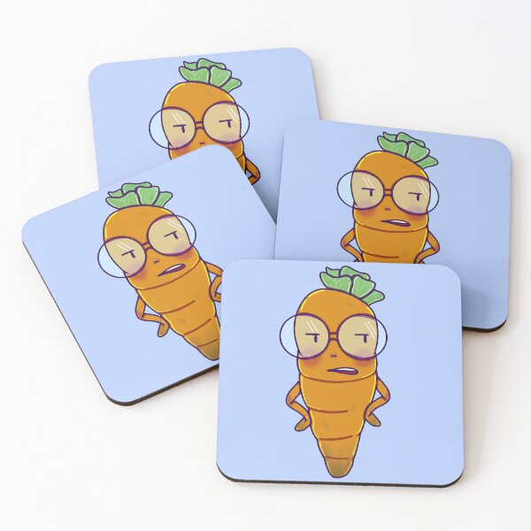 Item preview, Cute Upset Carrot With Glasses designed and sold by okkayve.