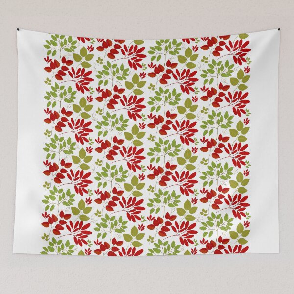 Item preview, Red and green Foliage  designed and sold by PrettywithColor.