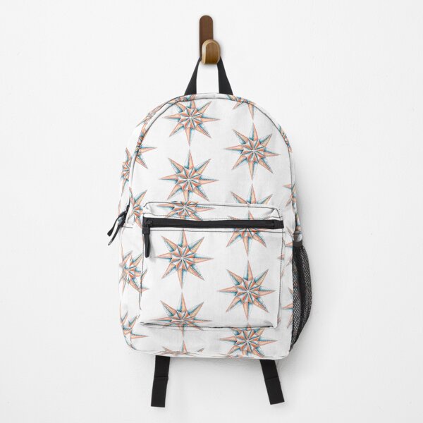 Item preview, Teal and Coral Star-Light designed and sold by lezell.
