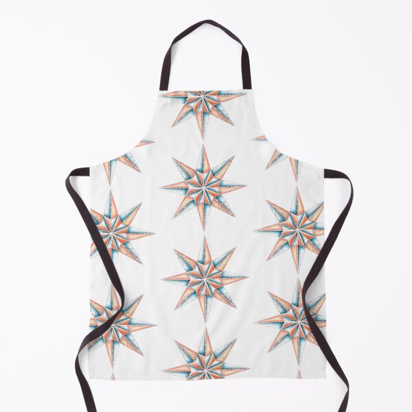 Item preview, Teal and Coral Star-Light designed and sold by lezell.
