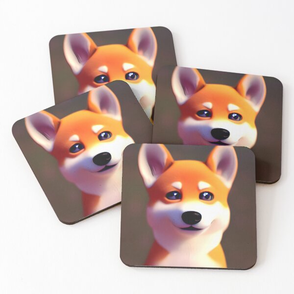 Item preview, Cute baby Shiba Inu dog #5 designed and sold by supeart.