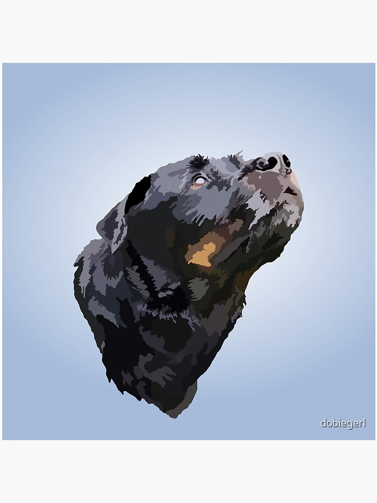 Thumbnail 5 of 5, Acrylic Block, dog2 designed and sold by dobiegerl.