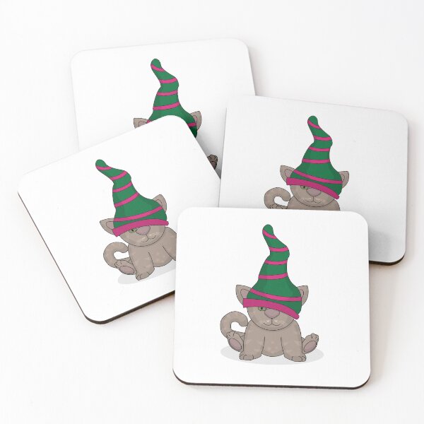 Item preview, My Cat Gus All Dressed Up For Christmas designed and sold by Designs by Greylady.