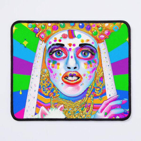 Item preview, Rainbow Drag Queen with Her Dog designed and sold by Christopher Lloyd.