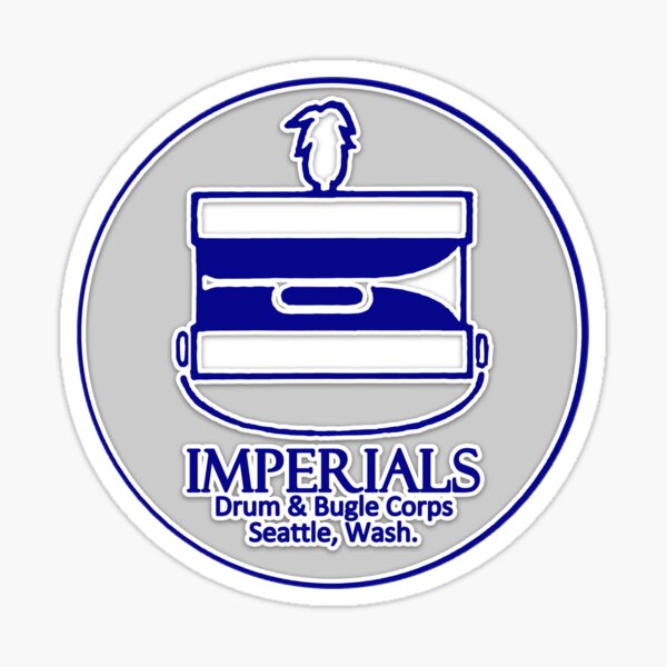 "Seattle Imperials Drum & Bugle Corps" Sticker for Sale by