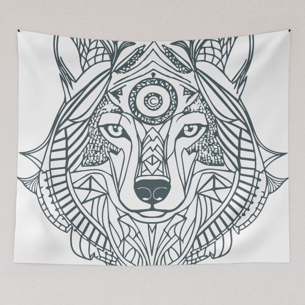 Item preview, creative animal wolf designed and sold by DD215.