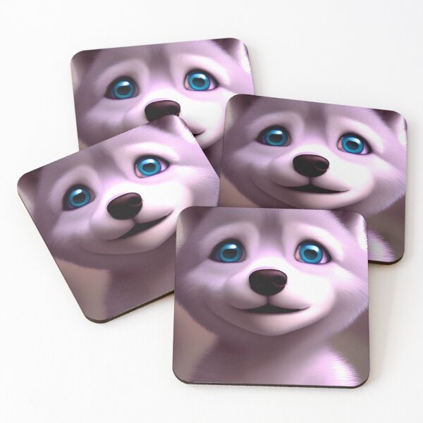 Item preview, Cute baby Siberian Husky dog #6 designed and sold by supeart.