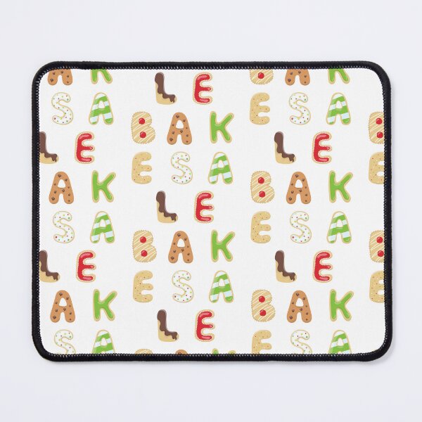 Item preview, Christmas Bake Sale Cookies Alphabet designed and sold by choisanezine.