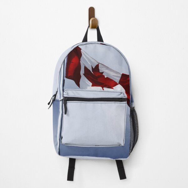Item preview, Canadian flag on a flagpole with a dramatic clouds designed and sold by Michaelerch.