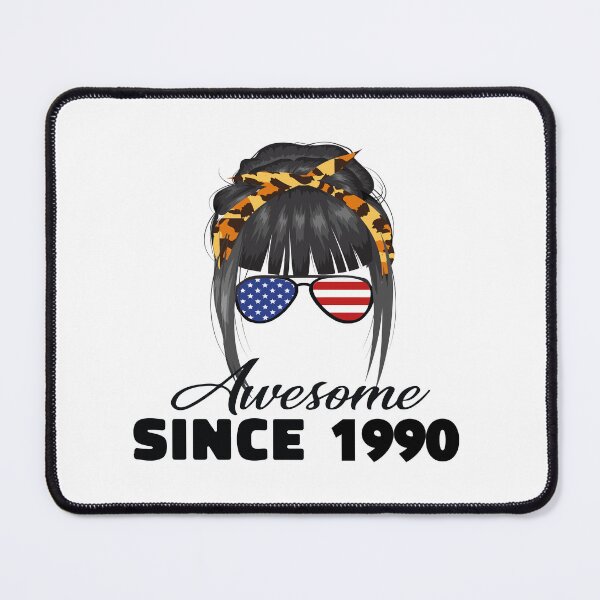 Item preview, 32 Years Old Awesome Since 1990 Leopard 32nd Birthday T- Shirt designed and sold by Thealstars  ⭐⭐⭐⭐⭐.