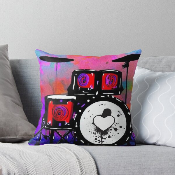 Item preview, Watercolor Drum set designed and sold by DreamScheme.