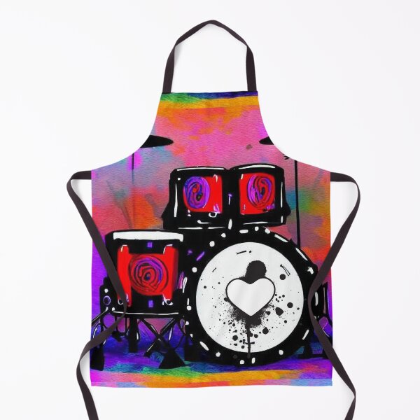 Item preview, Watercolor Drum set designed and sold by DreamScheme.