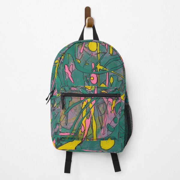 Item preview, New Wave - Abstract Art Graffiti Pastel 1980's Vaporwave Decor designed and sold by The Sticker Bureau.