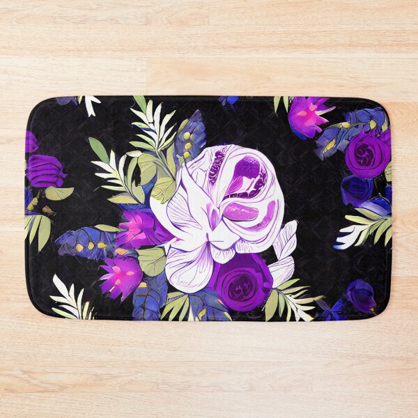Item preview, Watercolor purple flowers, seamless pattern, garden art #14 designed and sold by supeart.