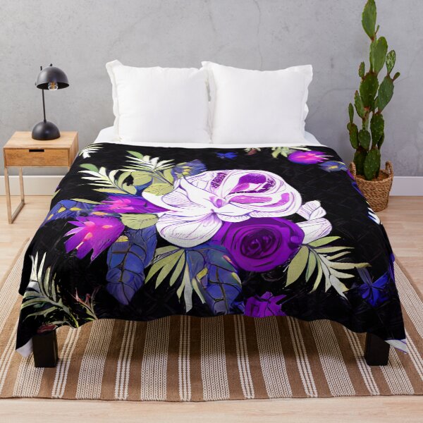 Item preview, Watercolor purple flowers, seamless pattern, garden art #14 designed and sold by supeart.