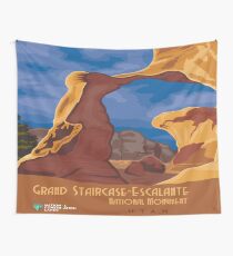 Vintage poster - Grand Staircase-Escalante Wall Tapestry