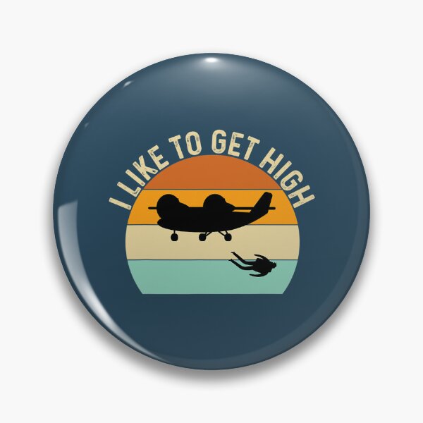Item preview, I Like to Get High, Sky Diving Paratrooper designed and sold by DicksMandyta.