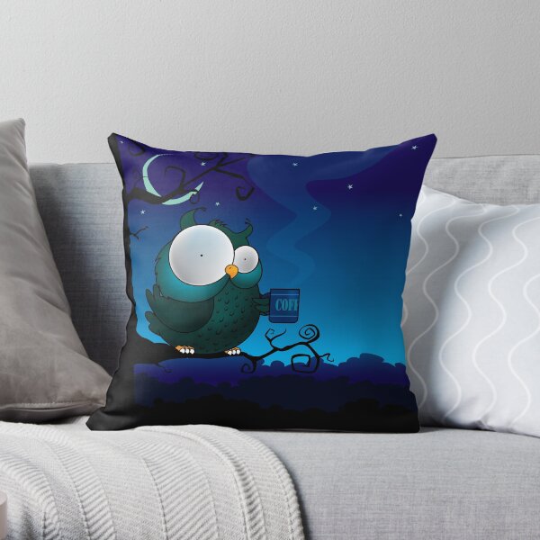 Coffee break Throw Pillow