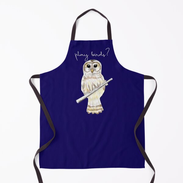 Item preview, Play birds? Barred owl - Wingspan Board Game Inspired (white text) designed and sold by Artbyacat.