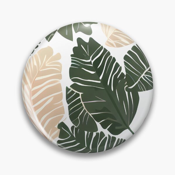 Item preview, tripical leaf floral pattern #15 designed and sold by supeart.