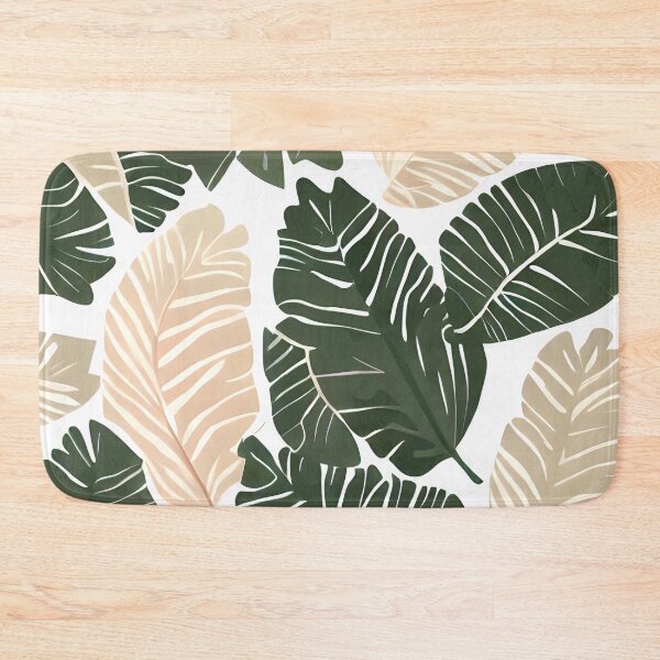 Item preview, tripical leaf floral pattern #15 designed and sold by supeart.