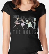 THE DOLLS OF NUTCRACKER Fitted Scoop T-Shirt