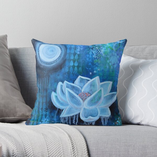 Light Within Darkness Throw Pillow