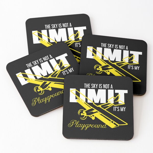 Artikelvorschau, Pilot Shirt Sky Is Not The Limit It's My Playground Airplane entworfen und verkauft von DicksMandyta.