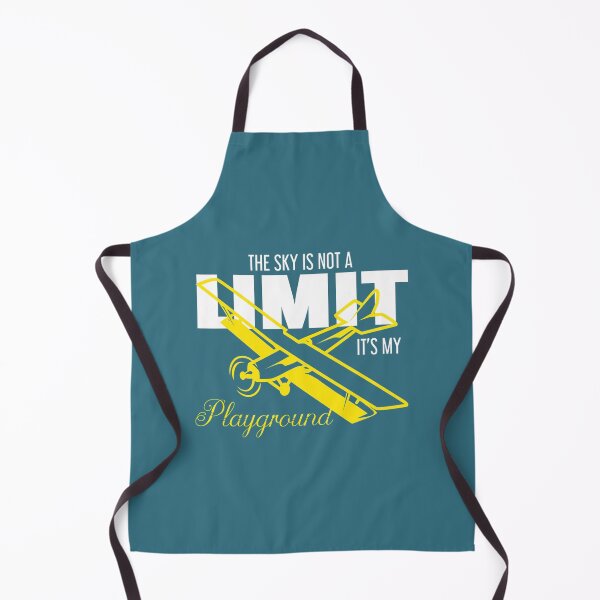 Artikelvorschau, Pilot Shirt Sky Is Not The Limit It's My Playground Airplane entworfen und verkauft von DicksMandyta.