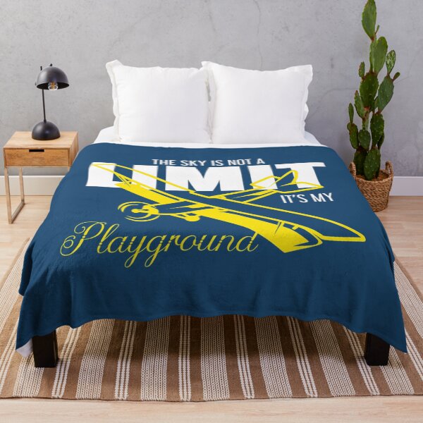 Artikelvorschau, Pilot Shirt Sky Is Not The Limit It's My Playground Airplane entworfen und verkauft von DicksMandyta.