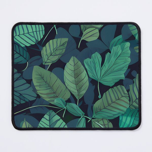 Item preview, Dark tropical green leaf patter #20 designed and sold by supeart.
