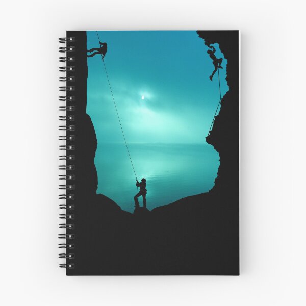 Item preview, Three Lead Climbers Silhouette. Rock Climbing designed and sold by Boulder Design Co.