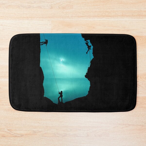 Item preview, Three Lead Climbers Silhouette. Rock Climbing designed and sold by Boulder Design Co.