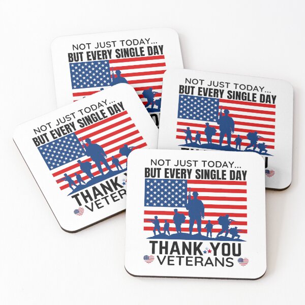 Item preview, No sólo hoy, sino todos los días, gracias a los veteranos | Feliz Día de los Veteranos designed and sold by BopleDesigns.