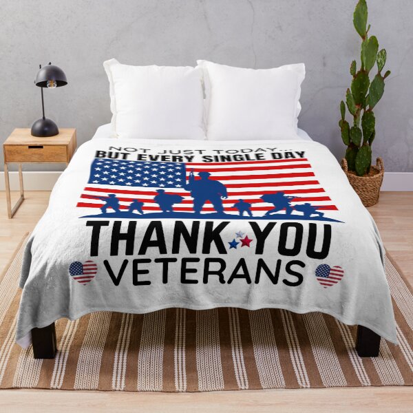 Item preview, Not Just Today But Every Single Day Thank You Veterans | Happy Veterans Day designed and sold by BopleDesigns.